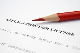application for license